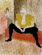 toulouse-lautrec, The Seated Clowness